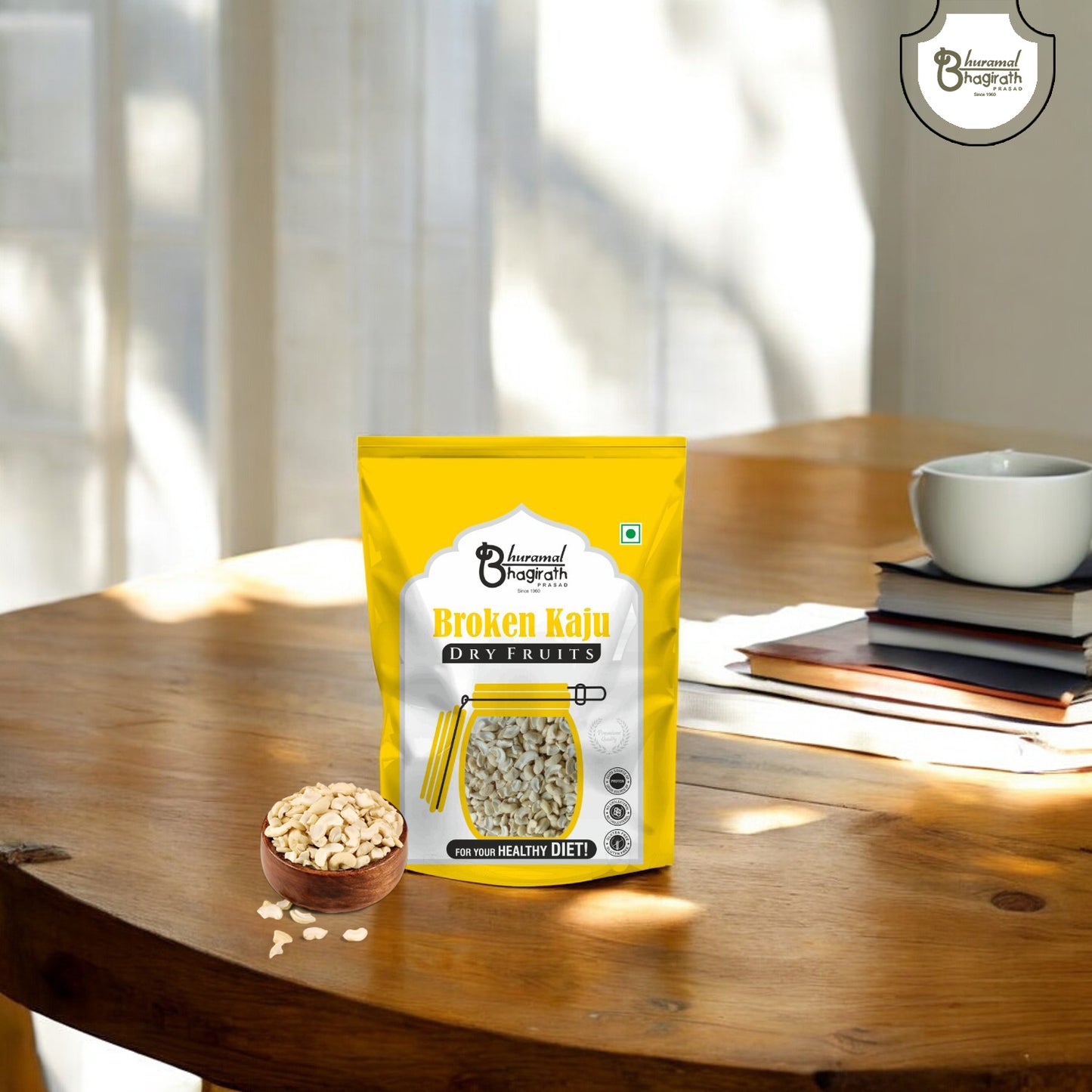 Premium Broken Kaju | Fresh Cashew Pieces for Cooking, Baking & Snacking | Rich in Protein & Healthy
