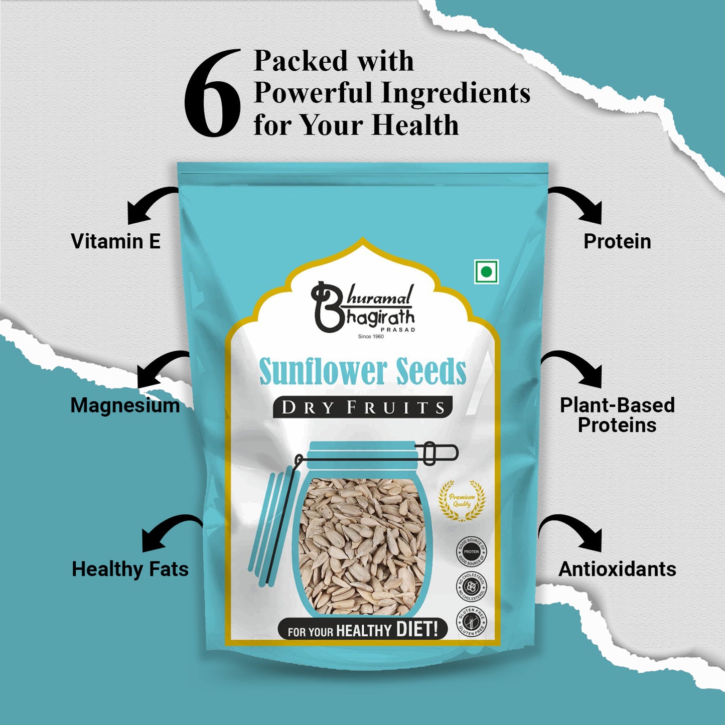 Buy Raw Sunflower Seeds Online – High Protein Healthy Snack at Best Price | Bhuramal Bhagirath