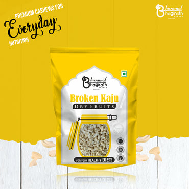 Premium Broken Kaju | Fresh Cashew Pieces for Cooking, Baking & Snacking | Rich in Protein & Healthy